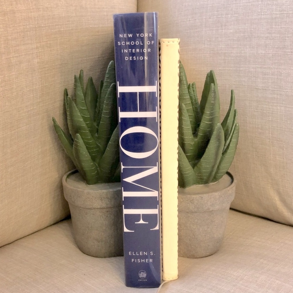Succulents Stone Book Ends Set of 2
